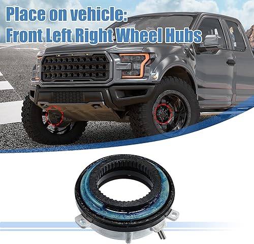 Miniatura 4 de X AUTOHAUX Actuador de cubo de bloqueo delantero 4x4 4WD para Ford F150 4WD 2004-2016 para Ford Expedition 4WD 2003-2015 7L1Z3C247A 4WD Hub Actuador