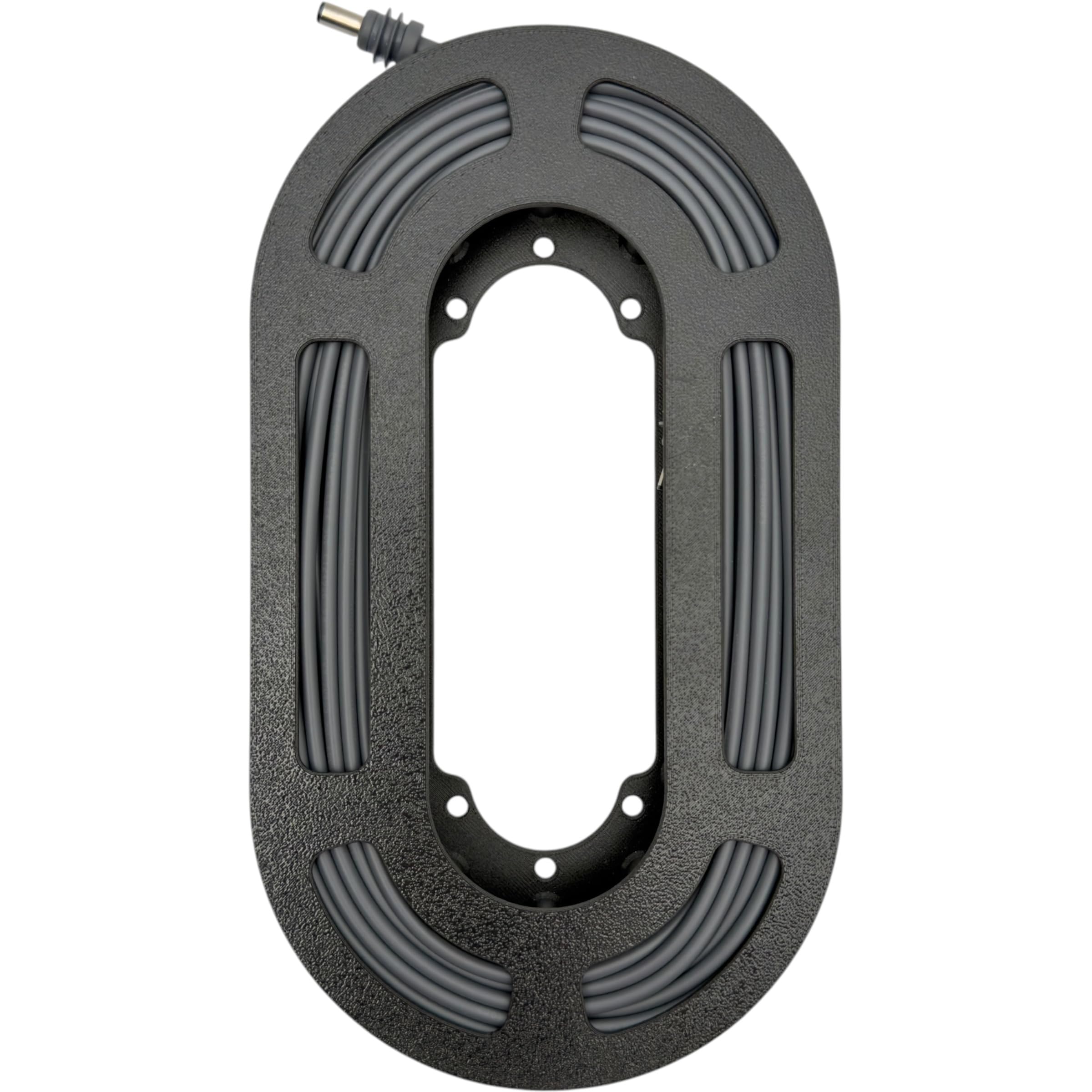 Starlink - Mini organizador de carrete de cable para cable de alimentación de 15 m y cable Ethernet, carrete de almacenamiento de cables de montaje en pared, gestión de cables sin enredos