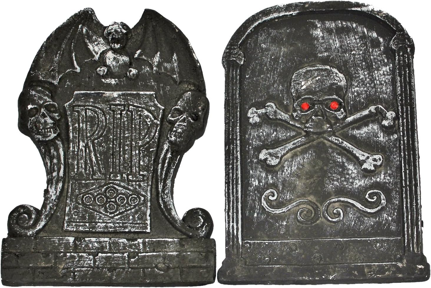 Tombstones Set of 2 14.5" Asst. Halloween, Props, Decorations and Accessories