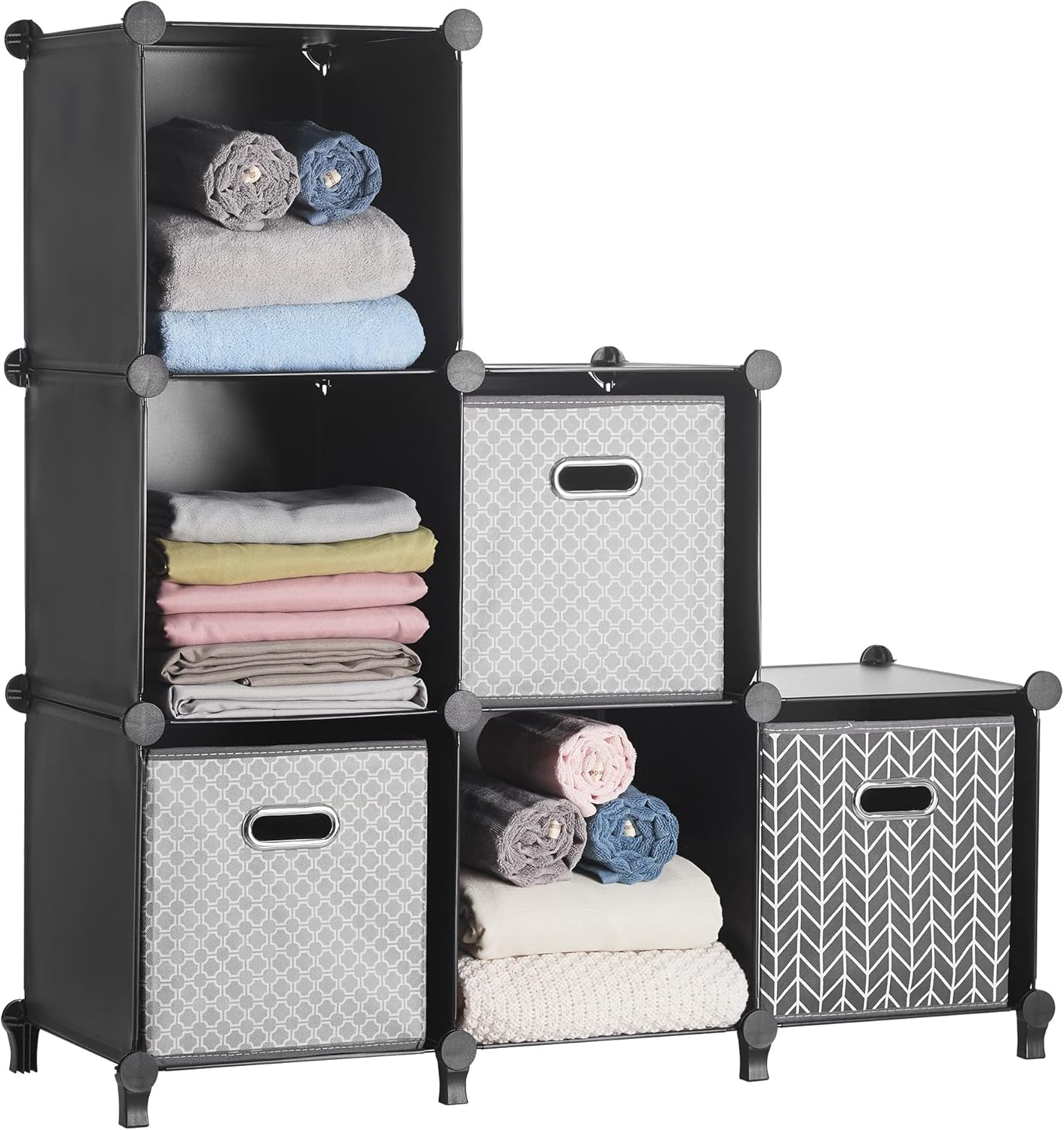Puroma Closet Organizer 6 Cube Storage Organizer, Clothes Organizer