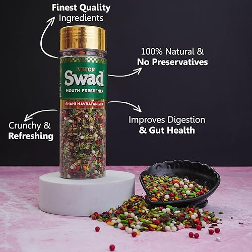 Miniatura 3 de Panjon Swad Ambientador Shahi Navratan Mix (2 botellas), 9.88 oz