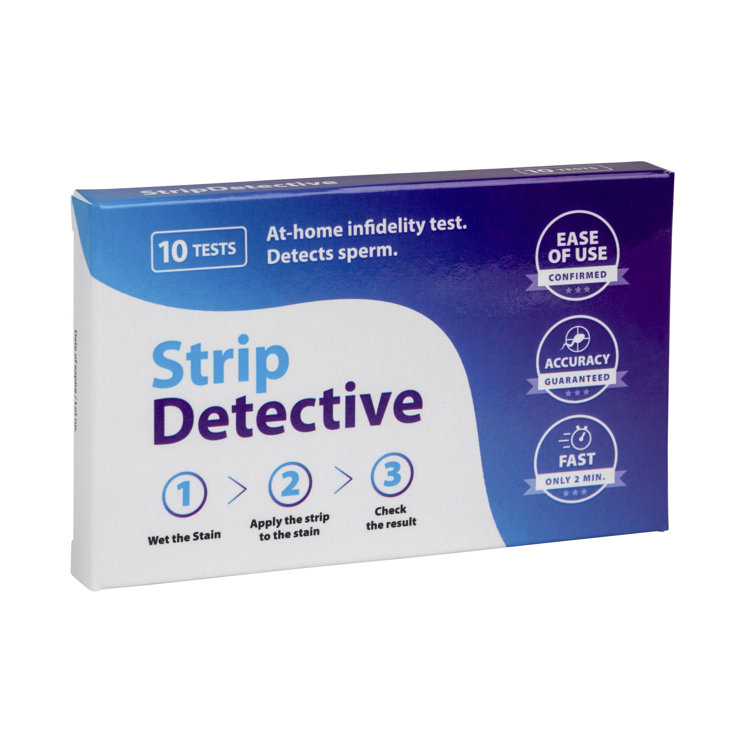 Home Tradimento Test - Test di rilevamento dello sperma, confezione da 10 pezzi