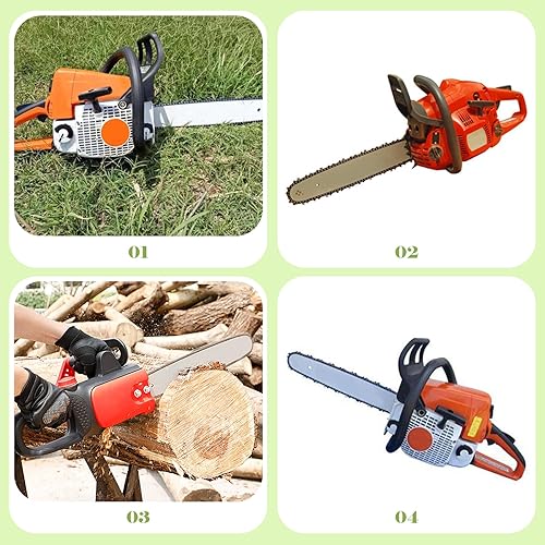 Miniatura 3 de Rogugeroty Engrasador de bomba de aceite compatible con motosierra Husqvarna 36 41 136 137 141 142 Jonsered 2036 2040 motosierra 545 03 68-01