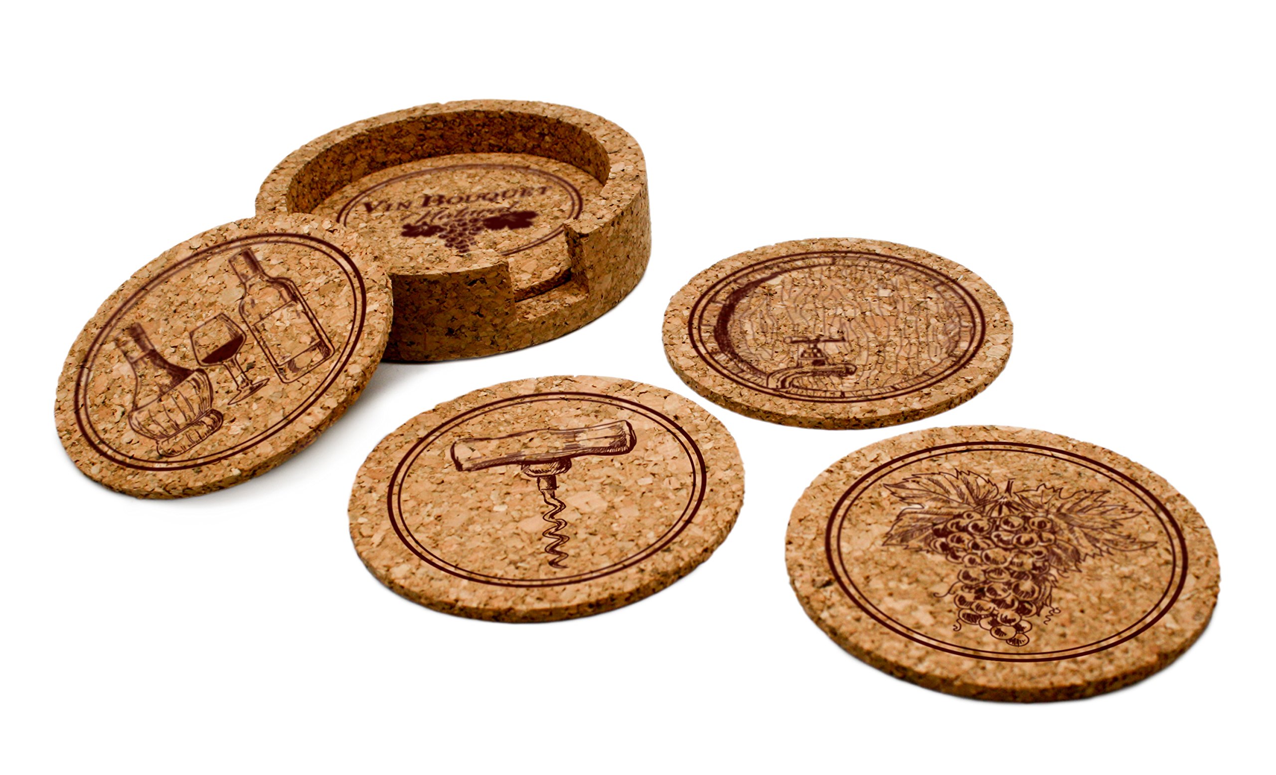 Vin BouquetFIA 315 Cork coaster set