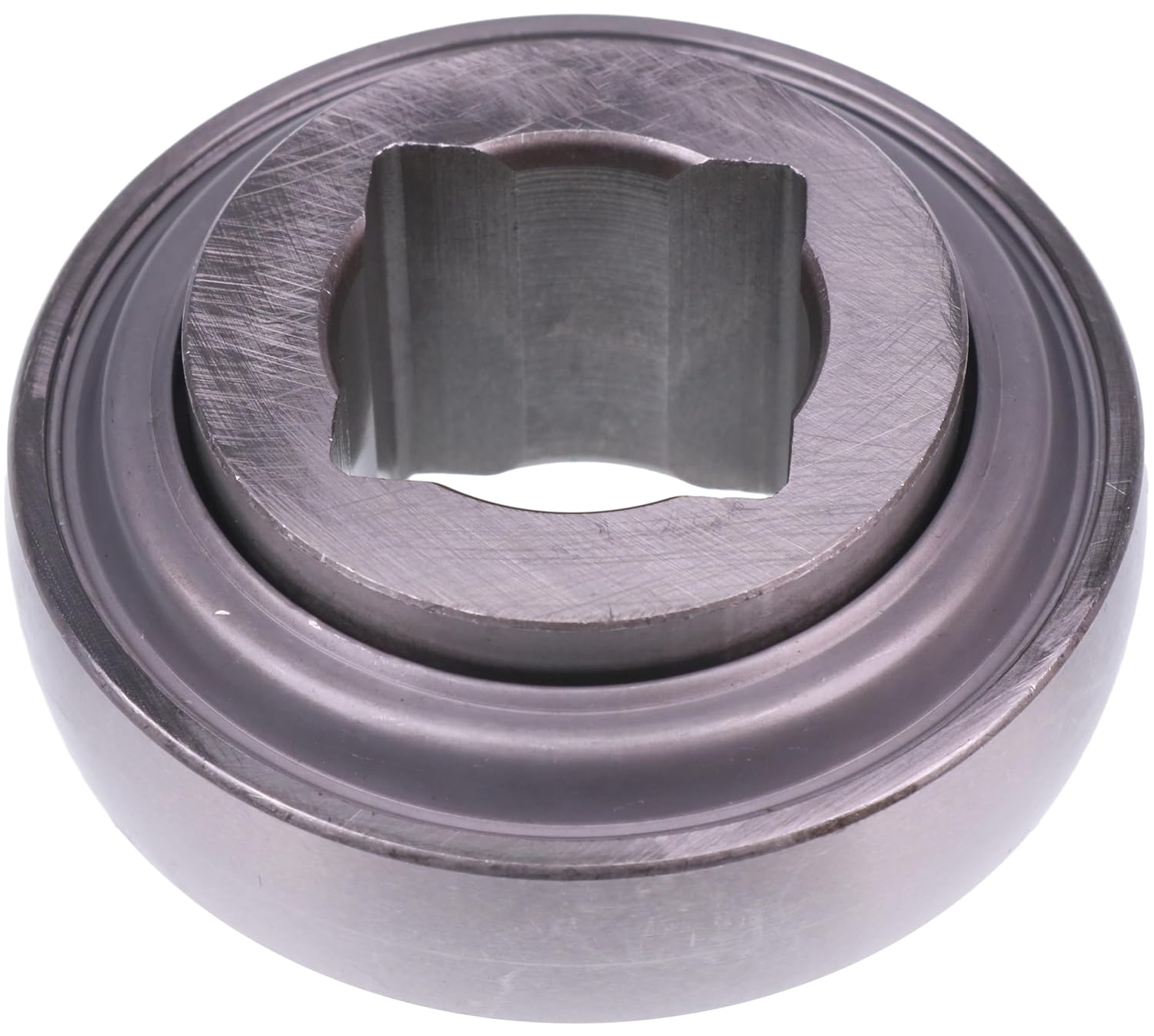Disc Harrow Bearing W208PP5 Square Bore Non-Relubricable Two Triple Lip Seals 1.125" ID 3.1496" Cylindrical OD 0.709" Inner Ring Width 1.438" Outer Ring Width
