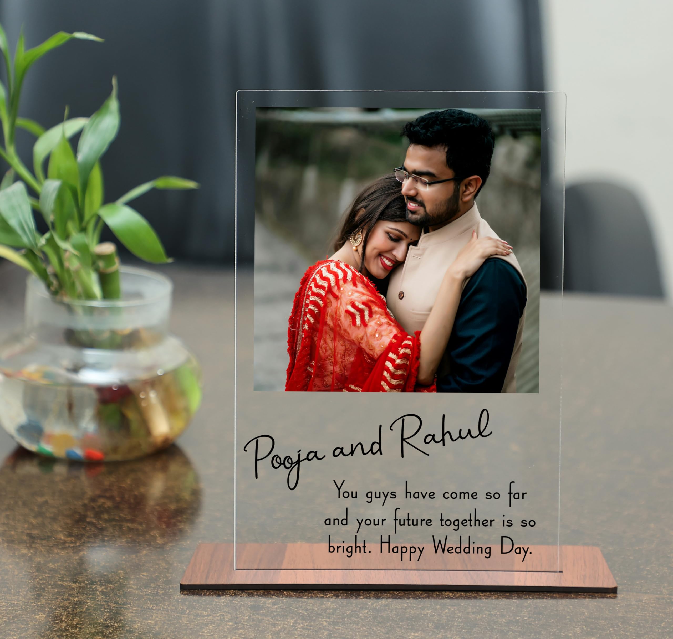MITZVAH 6X9 Custom Text and Customised Photo Frame Personalized with Stand|Table Top Photo Frames|Photo Frame Anniversary Gift Birthday|Photo Frame Customized|Acrylic Photo Print Personalized (Style1) (B0CY5S4T6P) Amazon Price History, Amazon Price Tracker