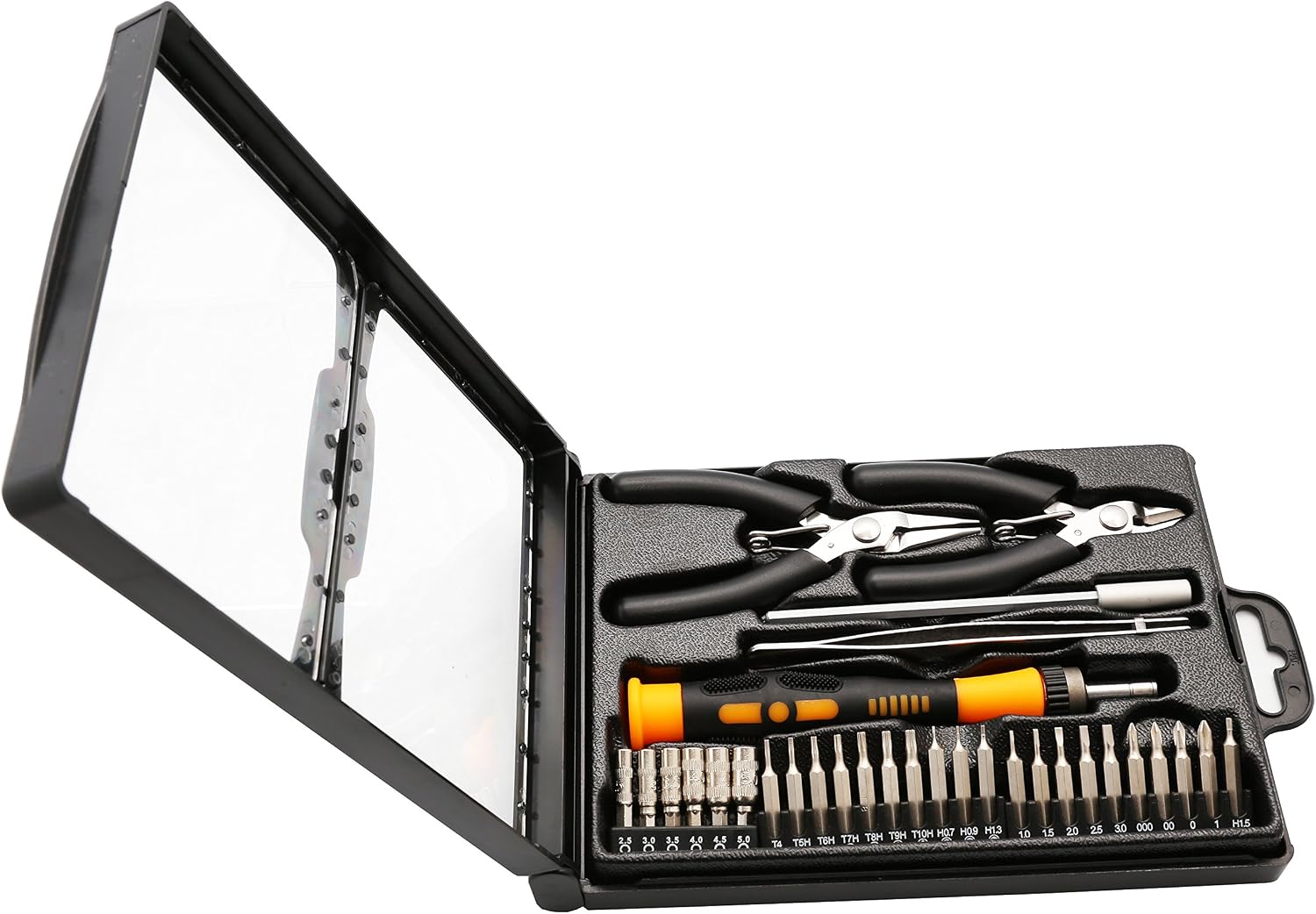 Syba 32 Piece Hobby Tool Kit Housed in a Black Slim Handsome Fold-out Case (SY-ACC65049)