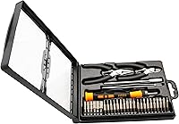 Vista 3 de Syba kit de herramientas para pasatiempos en una funda plegable., Negro