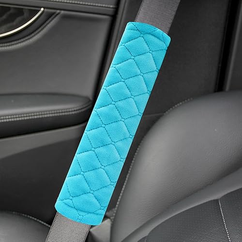Miniatura 56 de Almohadillas suaves para cinturón de seguridad de automóvil, dos paquetes para todos los propietarios de automóvil para una conducción más cómoda A