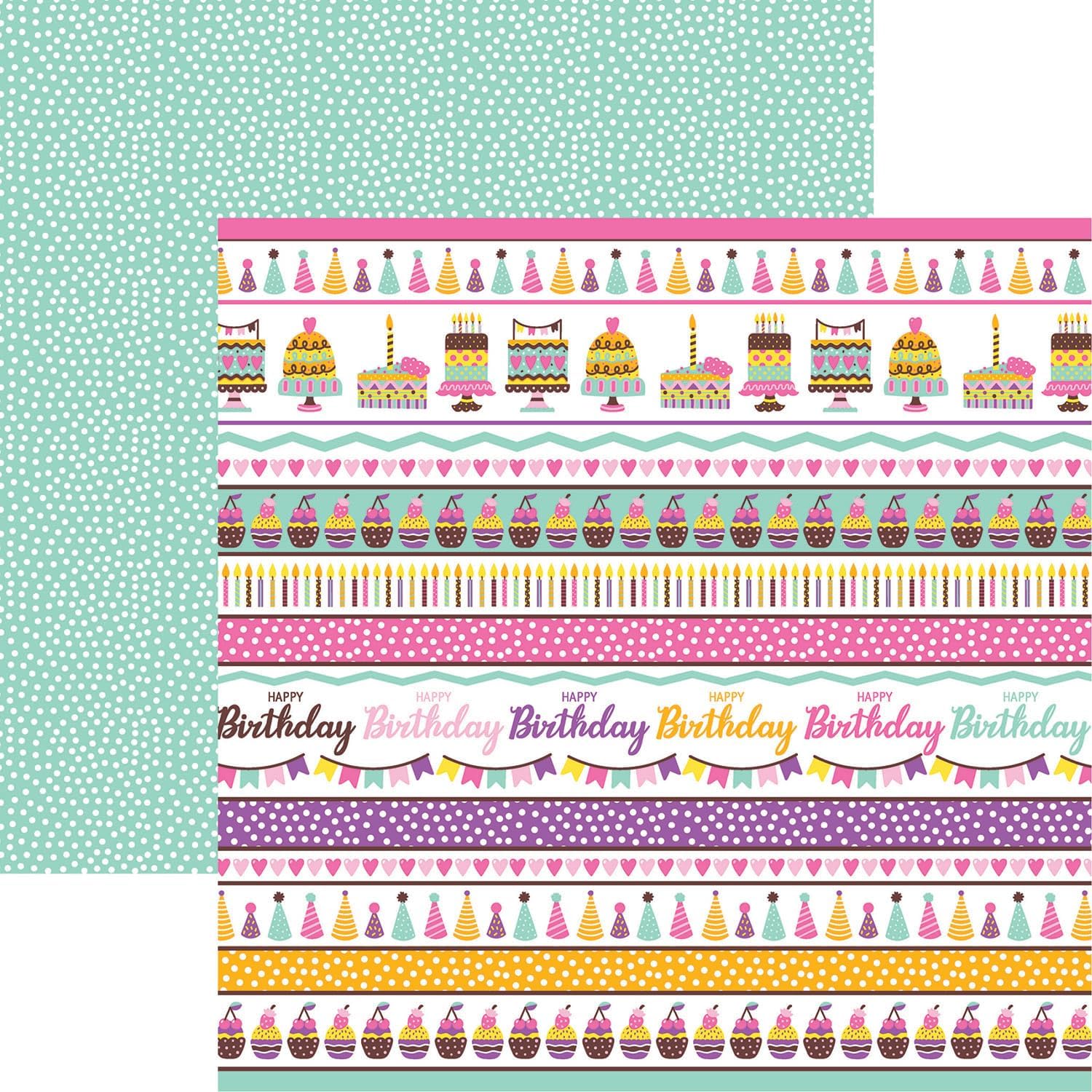 Reminisce Birthday Wishes Scrapbook Collection Kit