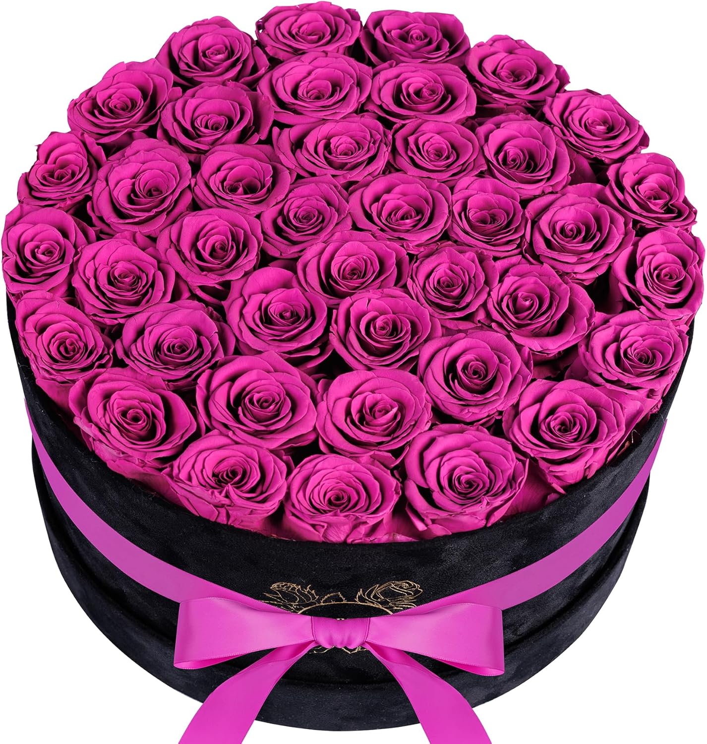 UFOREVER ROSES Luxury Preserved Roses in Suede Box Flower
