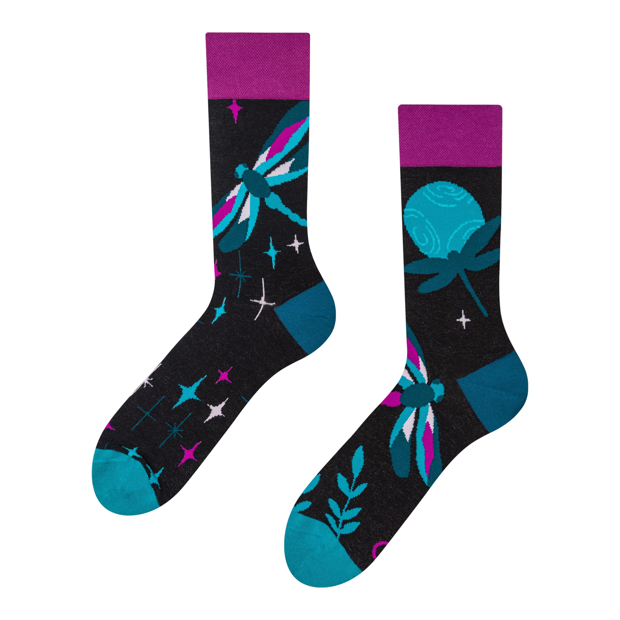 Dedoles Socken Unisex Damen Herren & Kinder Baumwolle viele lustige Designs Fussball Fahrrad Pferde Pflanzen Feuerwehr Geschenk links rechts verschieden
