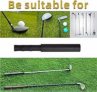 Vista 6 de Mariyandh 8 Pcs Golf Club Extension Golf Club Extensions Steel Shaft Putter Shaft Extension for Putter, Iron, and Golf Club Shafts
