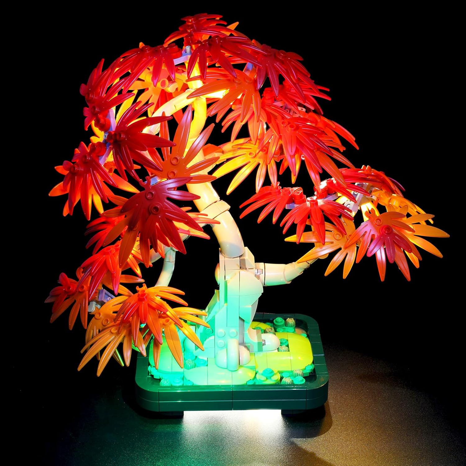 LED Light Kit for Lego Japanese Red Maple Bonsai Tree 10348 – Compatible with Botanical Collection, Lights Only (Model Not Included)