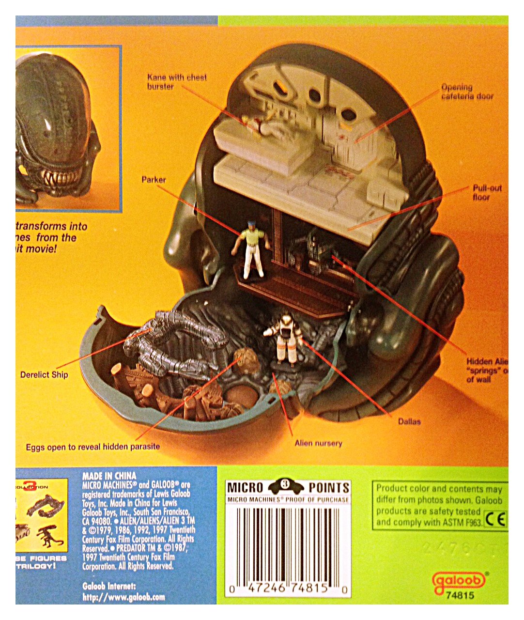 Micro Machines Aliens Transforming Action Set : Amazon.com.au