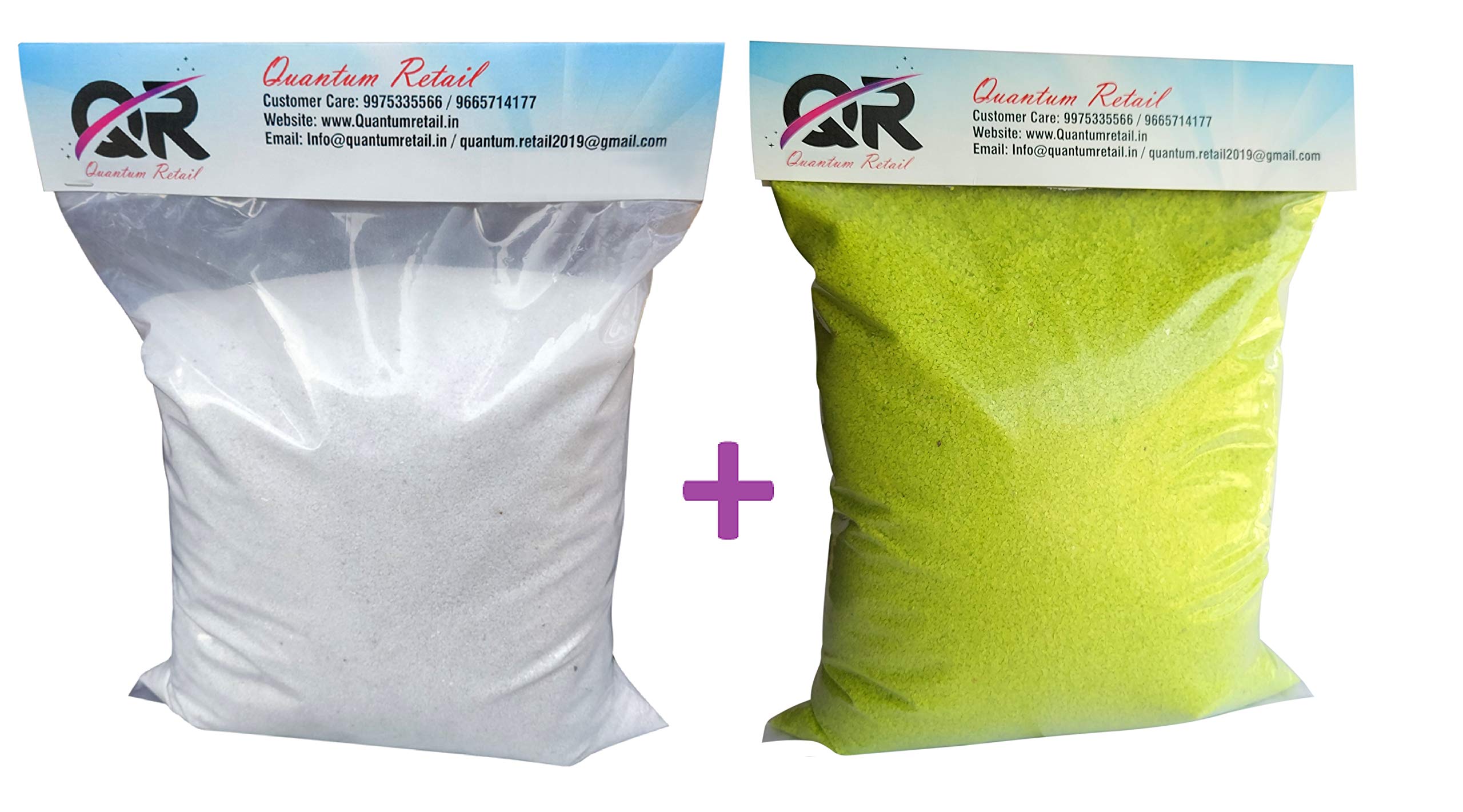 Quantum Retail Sugar Size Crystal/Quartz Silica Sand for Home and Garden Decor; Aquarium Substrate; Terrarium, Aquarium Decorative Sand (2.5 KG White + 2.5 KG Parrot Green Sand) (B08ZYXF33N) Amazon Price History, Amazon Price Tracker