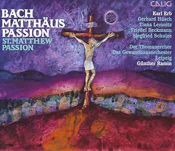 Bach Matthaus Passion 3枚セット Johann Sebastian Bach – Matthäus-Passion, BWV 244 – Box Set