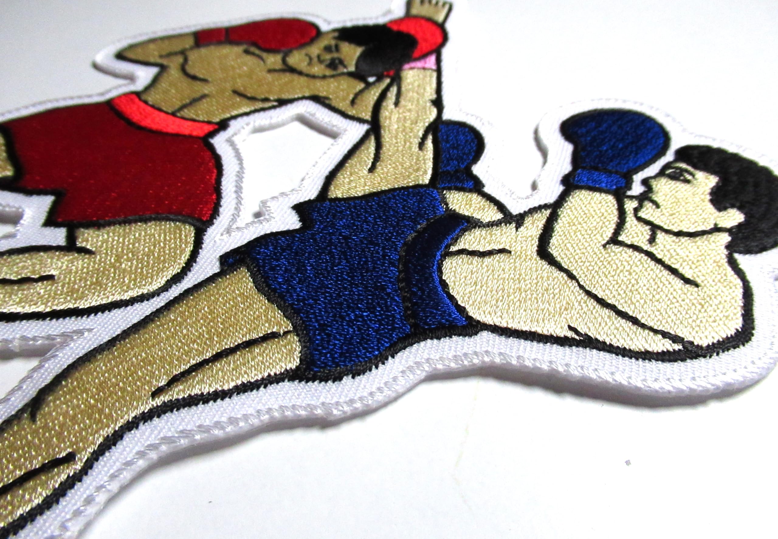 Patch Broderie Boxe Thaïlandaise - 7,6 Cm, à Repasser, Exclusivité Design