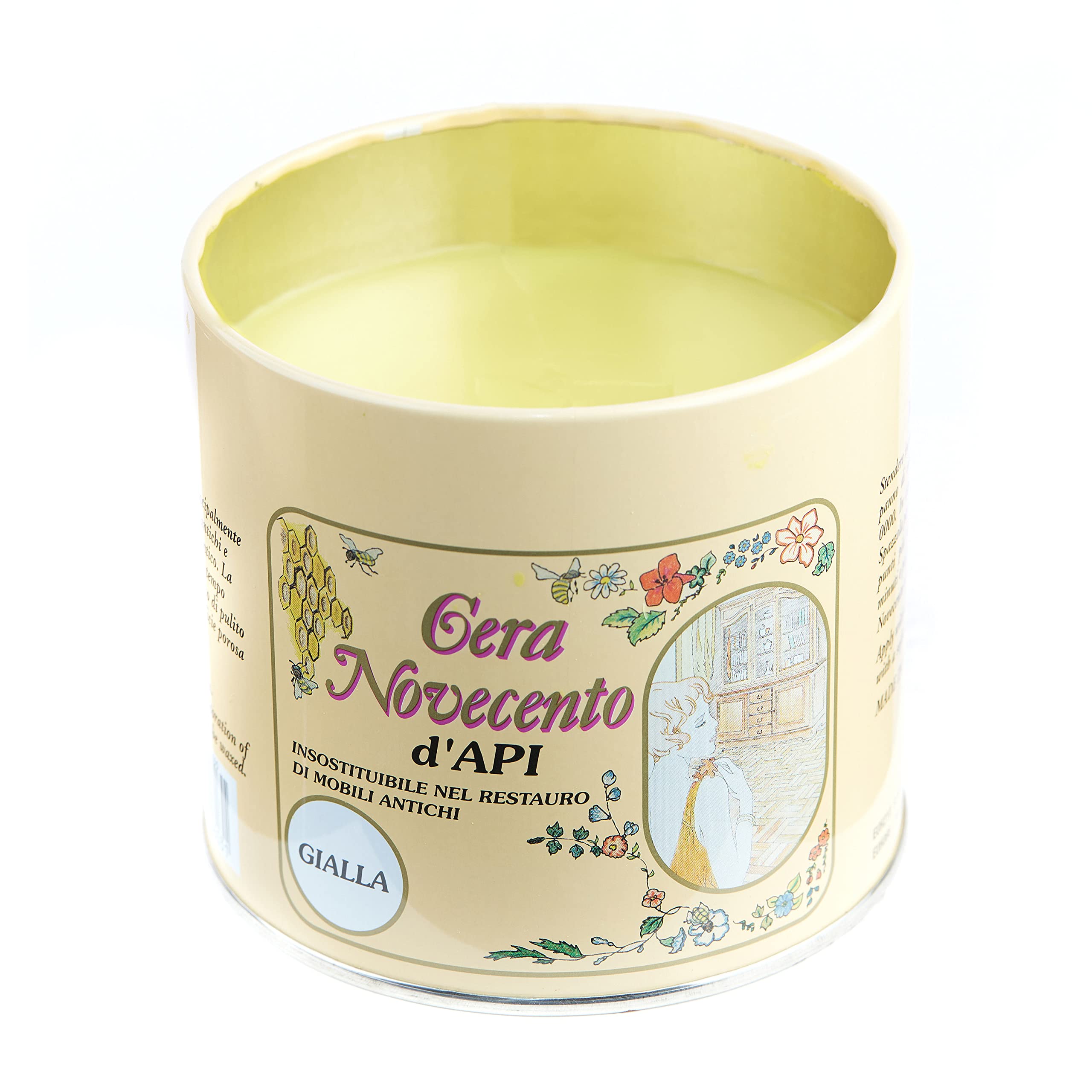 Cera Novecento Y919 Cera d'Api, Giallo, 500 ml