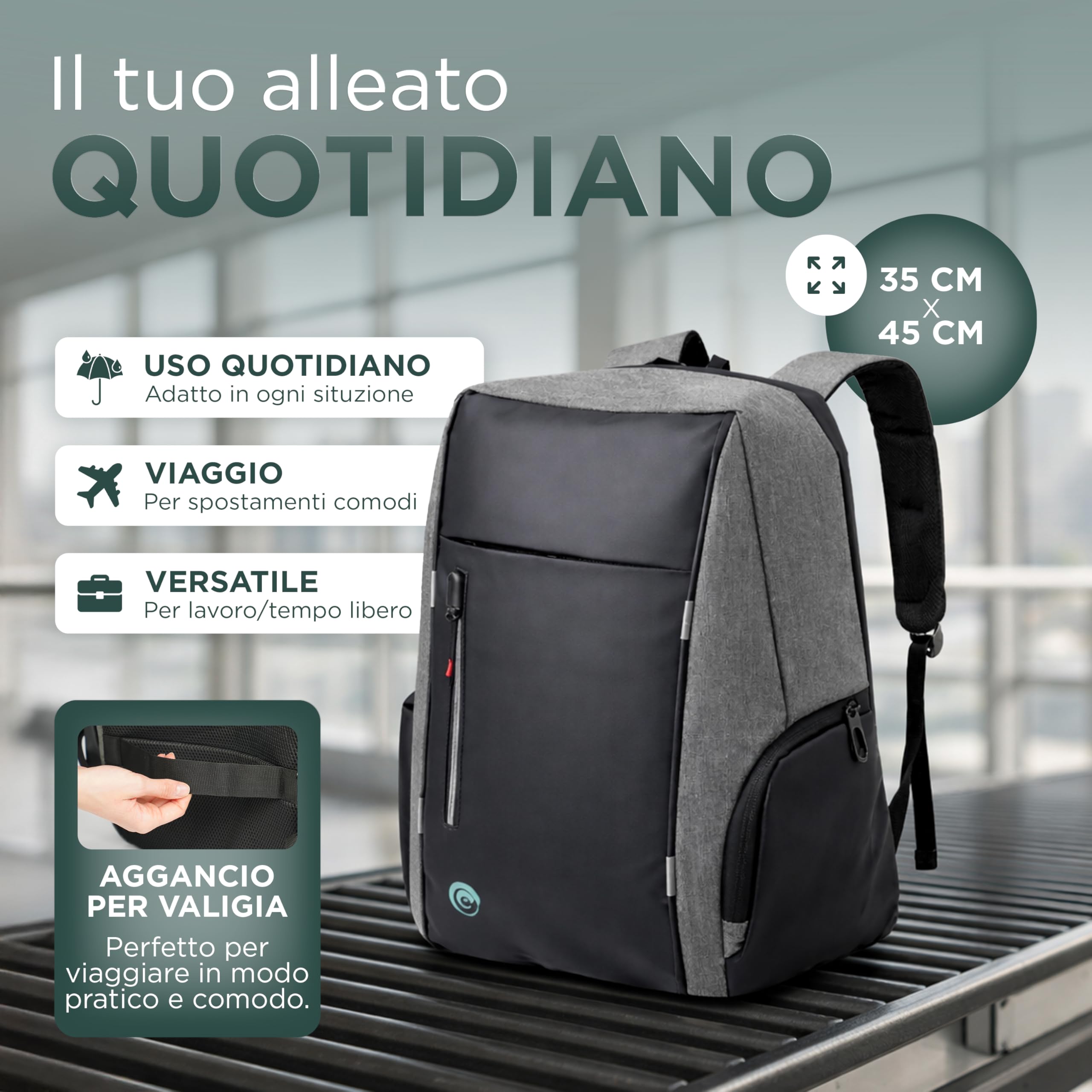 Generico Zaino porta pc