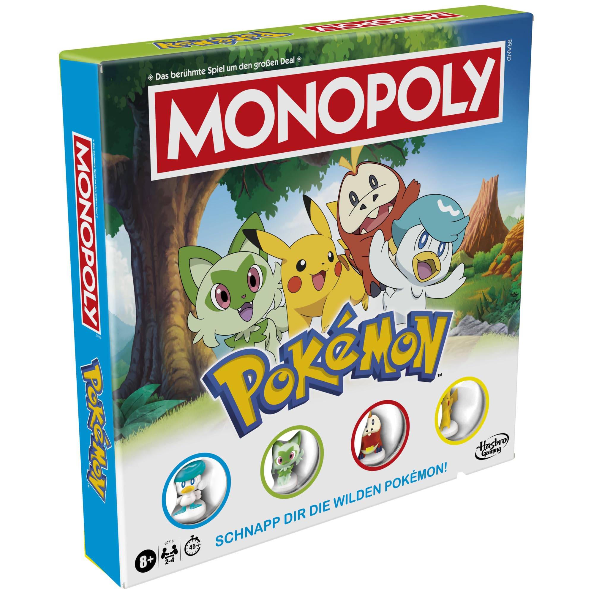 Monopoly Pokémon Edition Gioco da tavolo – Versione tedesca