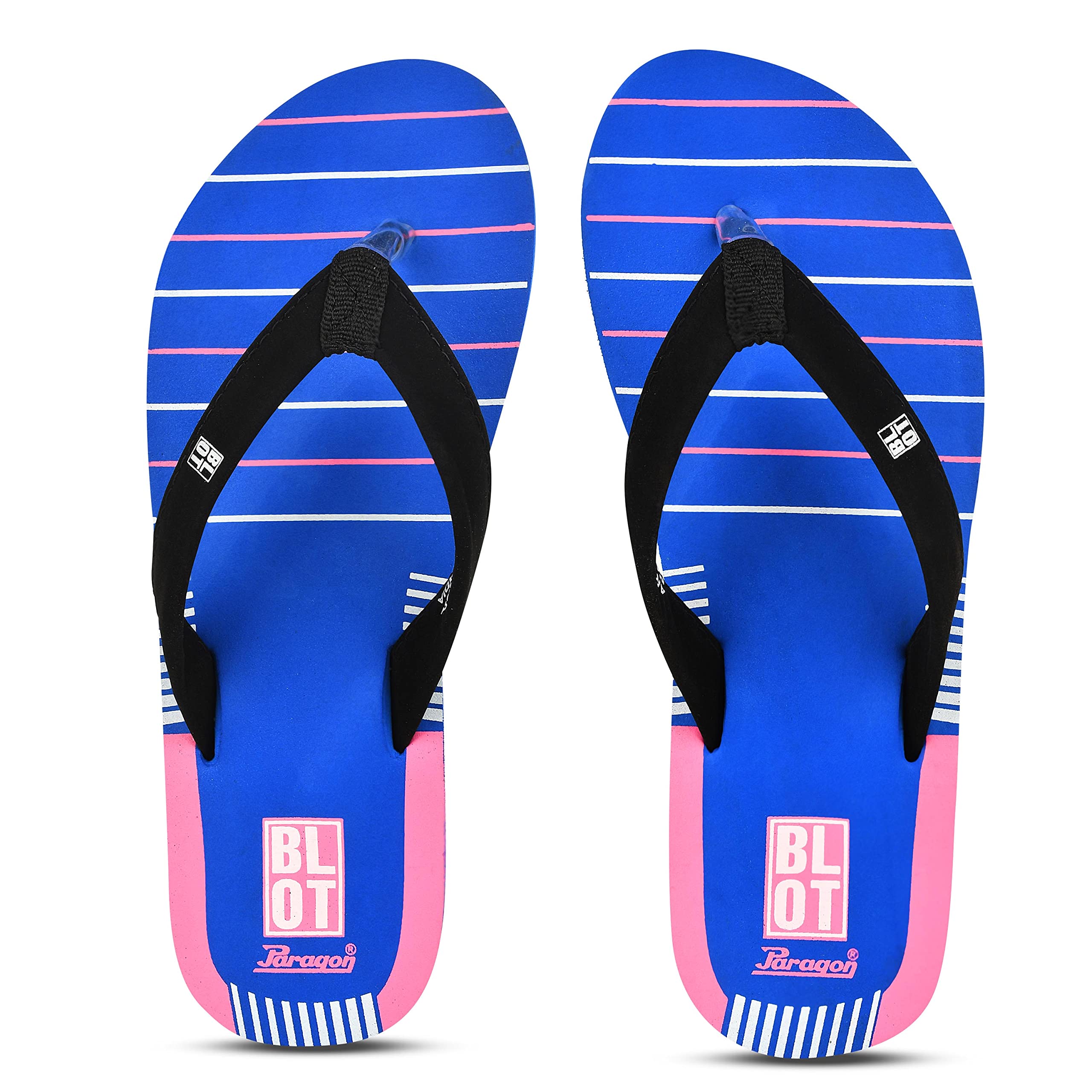 PARAGON K3308L Womens Royal-Blue Slippers | Comfortable Everyday Flip Flops with Cushioned Footbed, Anti-Skid Soles, Sturdy Straps and Stylish Design | Perfect for Everyday Use (B0BZD5DSHN) Amazon Price History, Amazon Price Tracker