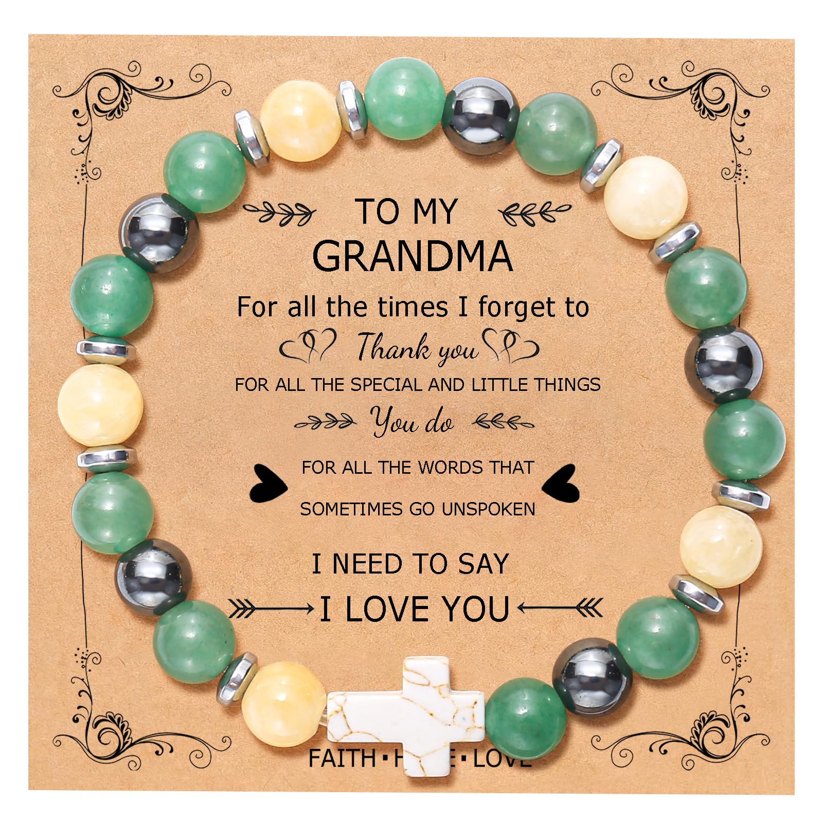 QWNHONEY Cross Bracelet for Women Christian Gifts Colorful Imperial Stone Catholic Religious Jewelry Mothers Day Birthday Christmas Gifts for Women Mother Daughter Sister Girlfriend Grandma Wife
