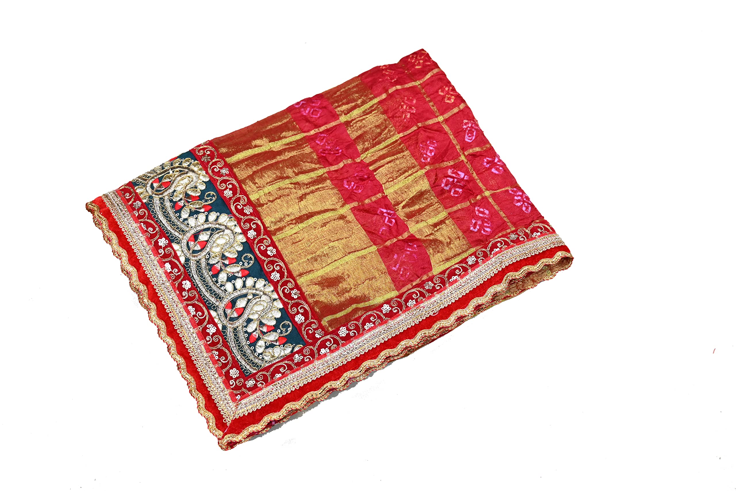ranisatiya Marwadi Jaipuri Ghatchola Odhna Dupatta-picture-10
