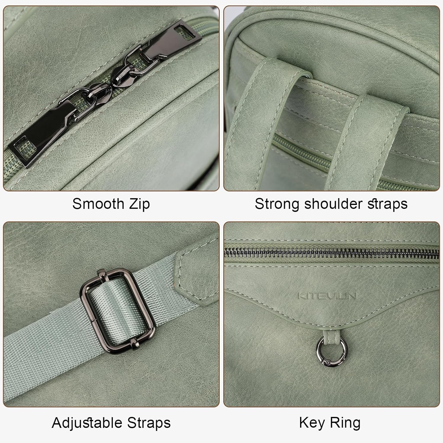 Mini Backpack Purse for Women Fashion Cute Small Travel Backpacks Daypacks Shoulder Handbag - Image 5