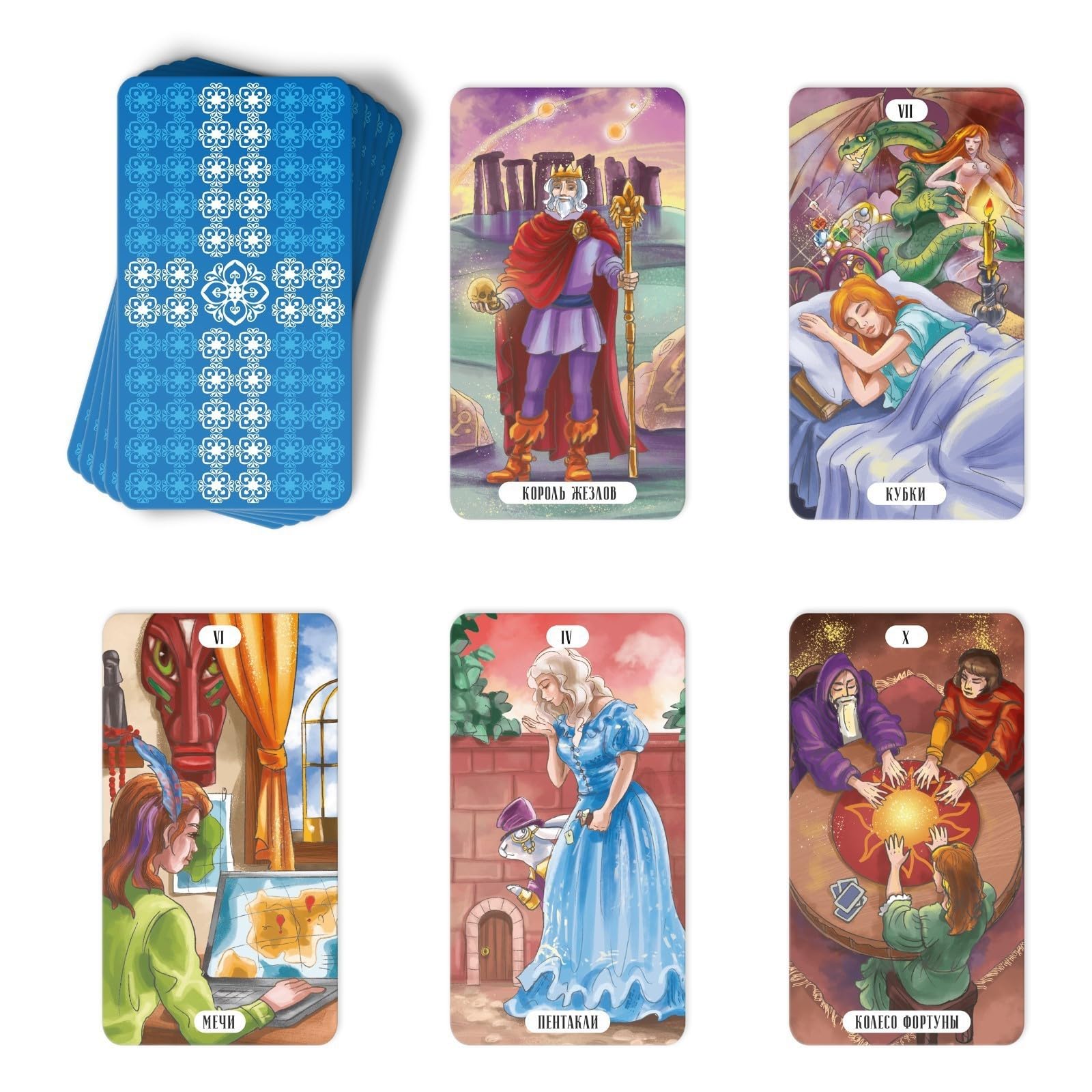 AEVVV Tarot Deck Doors and Keys 78 Cards Oracle Divination Set Guidance Introspection Fortune Discovery Self-Discovery Spiritual Insights Symbolic Doors Psychic Reading Mystical