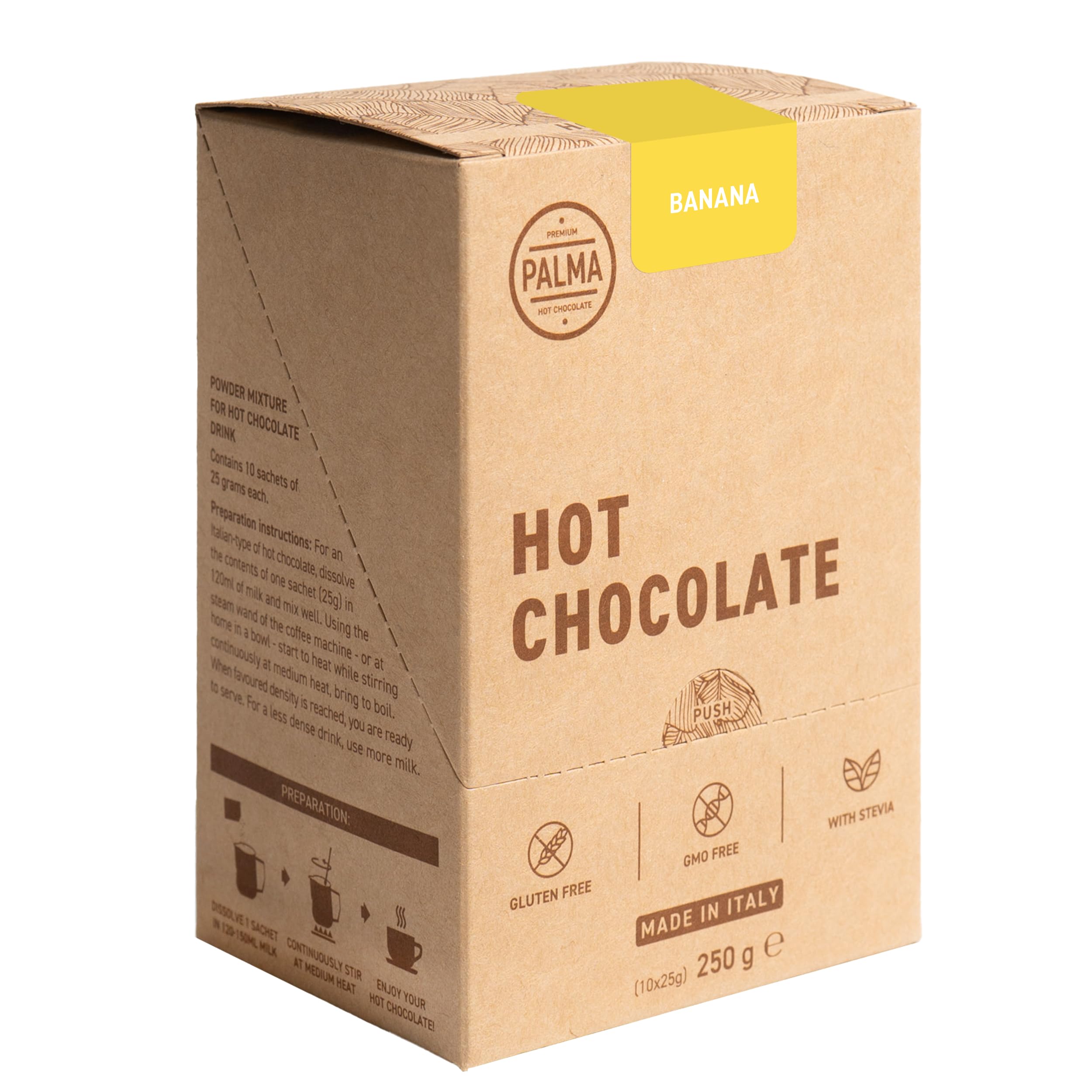 PALMA Italian Hot Chocolate Sachets - Milk Chocolate | 500g (20 Servings) — view 37