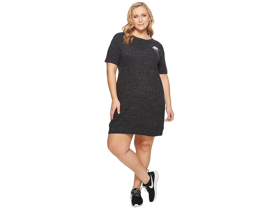 

Nike Sportswear Gym Vintage Dress (Size -3X) (Black/Sail) Women's Dress, Nike Sportswear Gym Vintage Dress (Size 1X-3X) (Black/Sail) Women's Dress