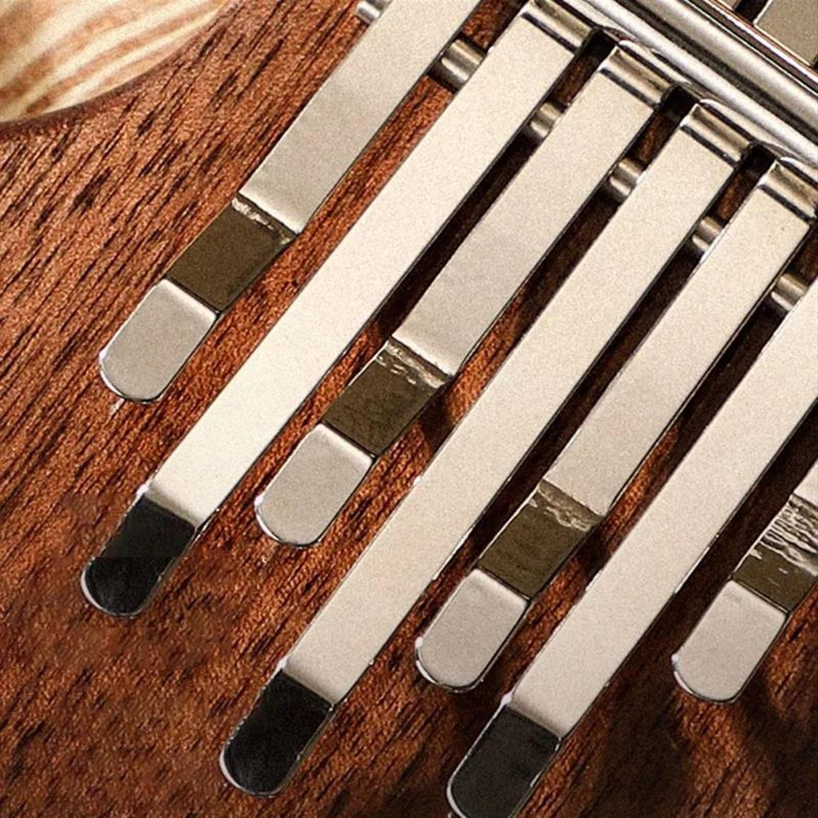 kalimba 7 notas de madera Kalimba pulgar Piano instrumento cromático lindo instrumento portátil Marimba instrumento música accesorio