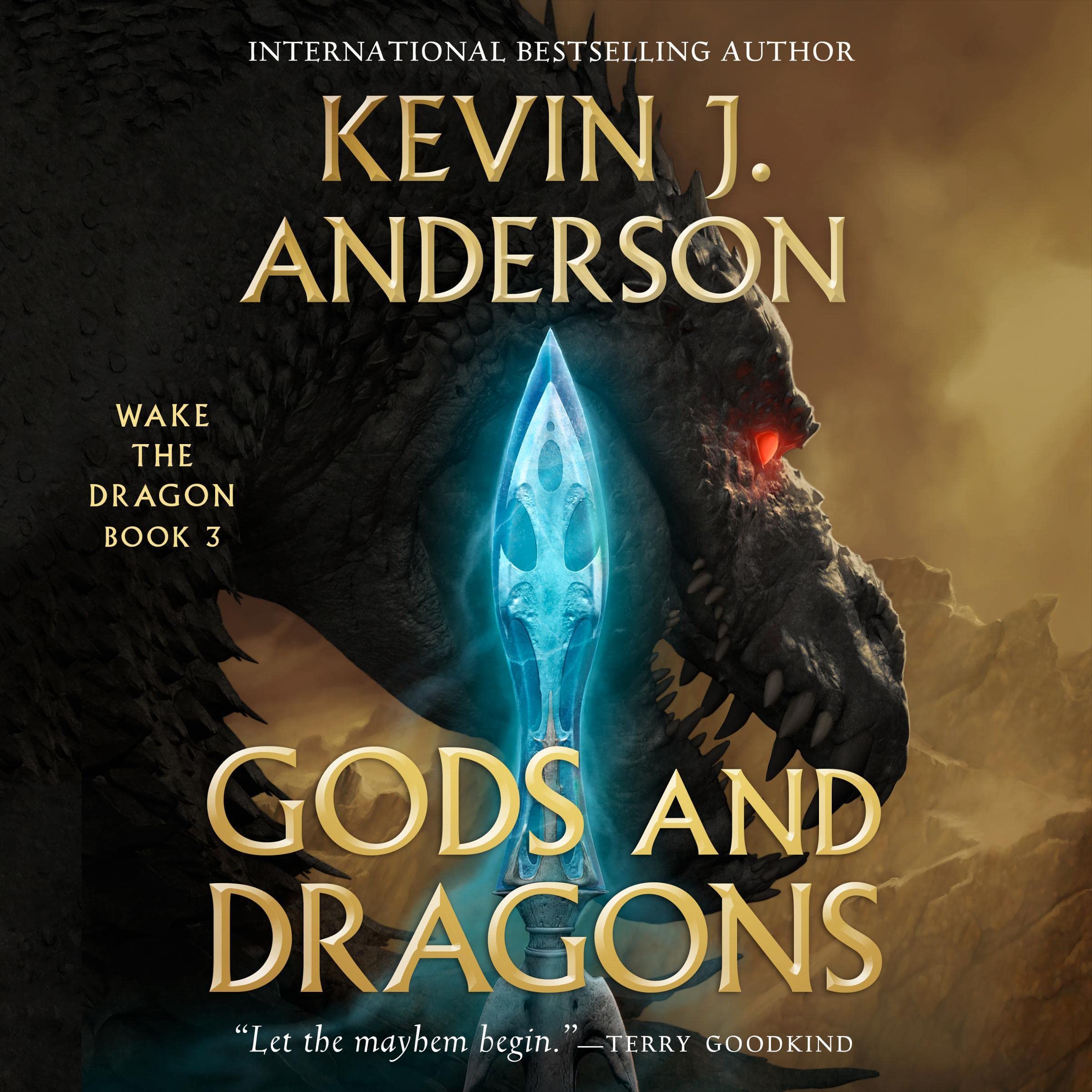 Cover art for Gods and Dragons
