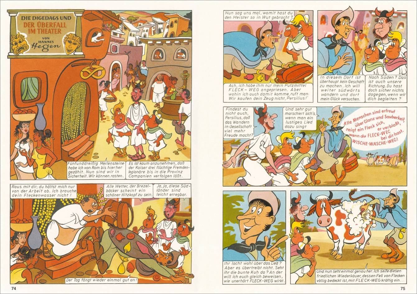 Mosaik. Römer-Serie: Die Seeschlacht, Bd. 3: Eine ostdeutsche Comic-Legende (Mosaik von Hannes Hegen - Römer-Serie, Band 3)