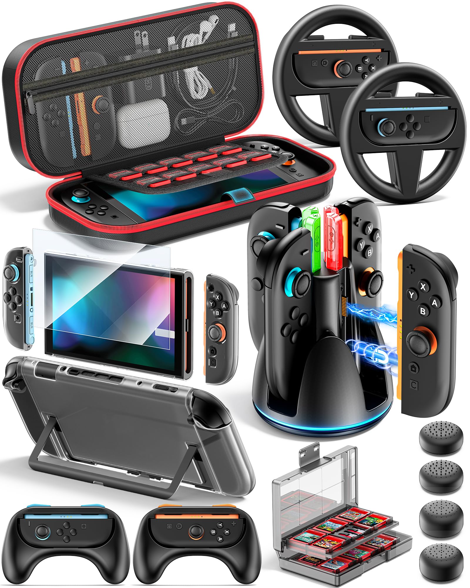 Photo 1 of Gersker 16-in-1 Switch 2 Accessories Bundle