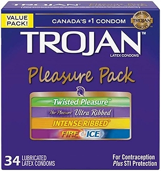 TROJAN Pleasure Pack Condoms