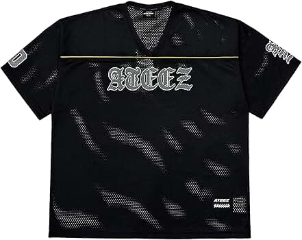 ATEEZ 2025 アメツ US FOOTBALL UNIFORM サン Amazon.com: ATEEZ Unisex's Standard Official Tour Merch