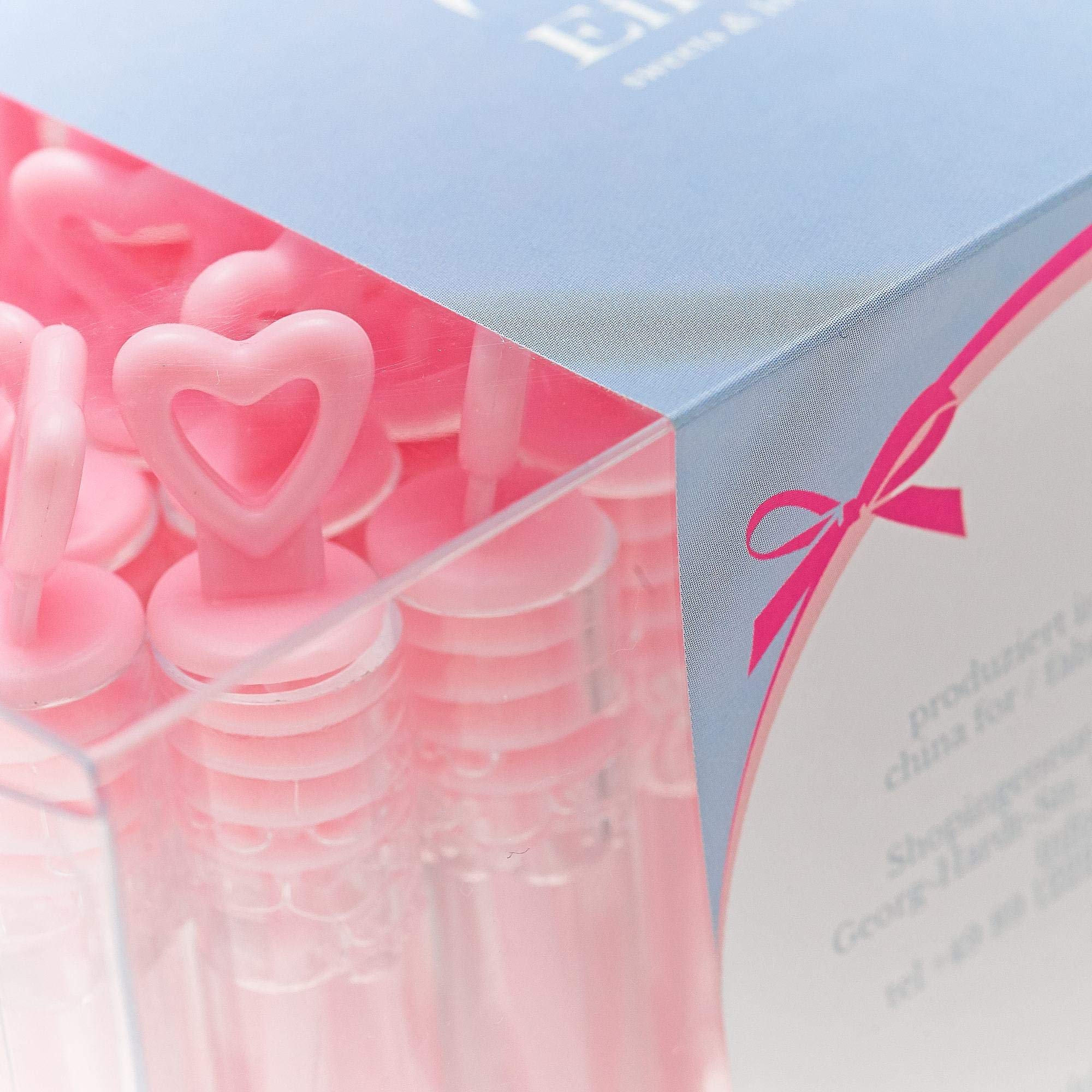 EinsSein 48x Bulles de Savon Mariage gâteau Box Blanc Bulle pour Flacon Deco Coeur champêtre Enfant Anniversaire Cadeau invites Confirmation Anniversaire Transparente Plastique Tube à de Table Tubes EinsSein 48x Bulles de Savon Mariage gâteau Box Blanc Bulle pour Flacon Deco Coeur champêtre Enfant Anniversaire Cadeau invites Confirmation Anniversaire Transparente Plastique Tube à de Table Tubes