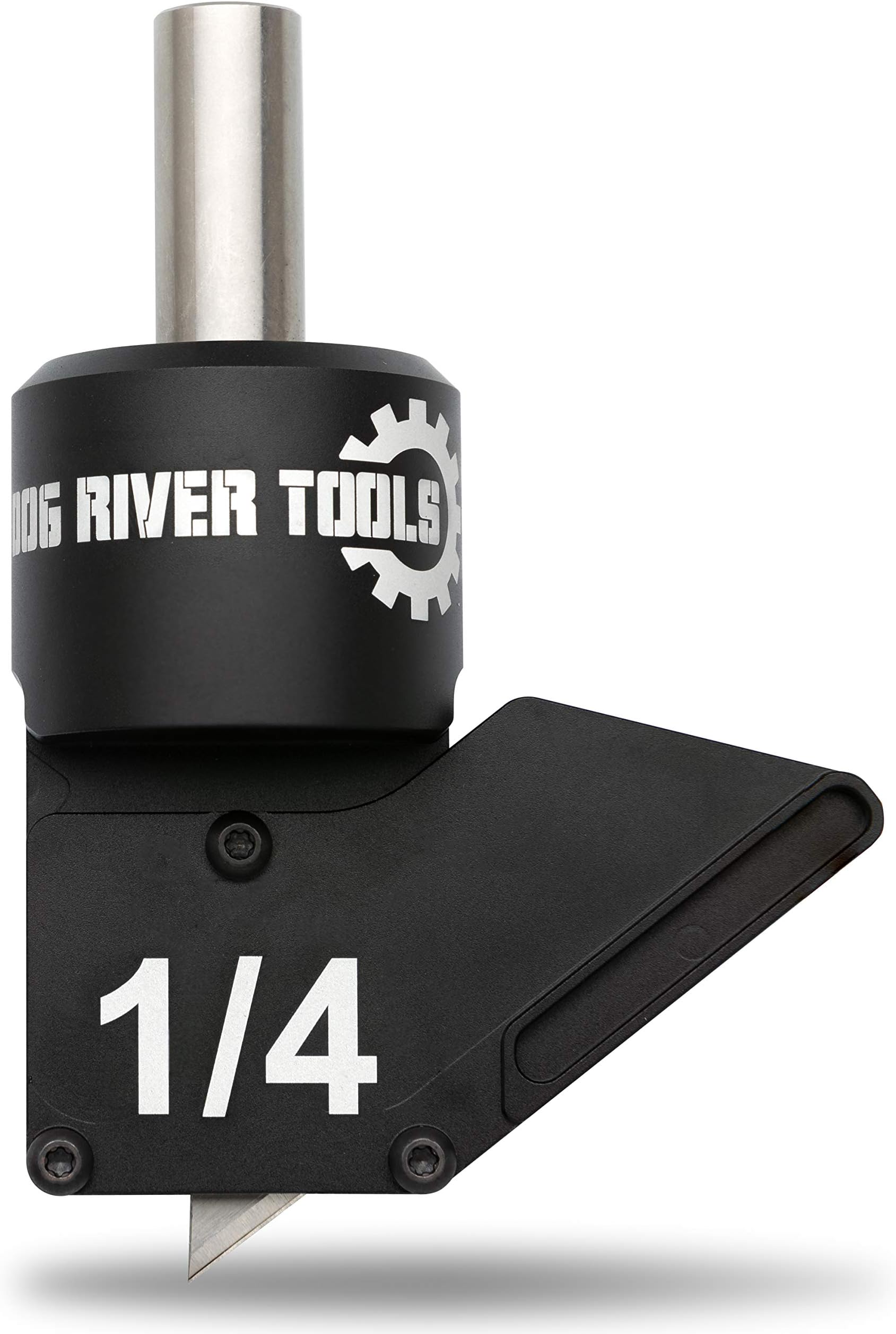 Drag Knife Cutter for CNC 1/2" Stem Cuts Both ยผโ and 1/16โ Depth