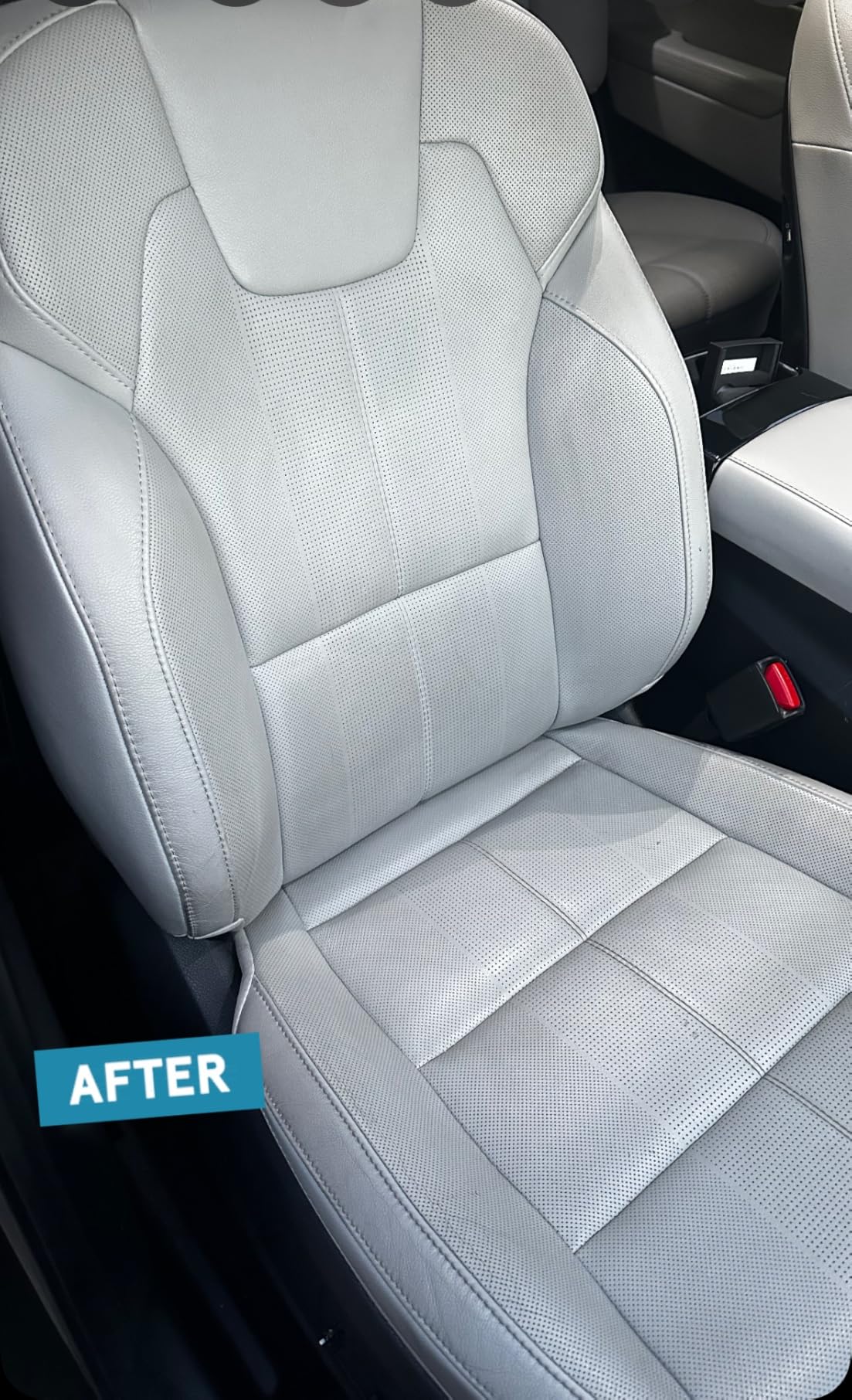 After cleaning