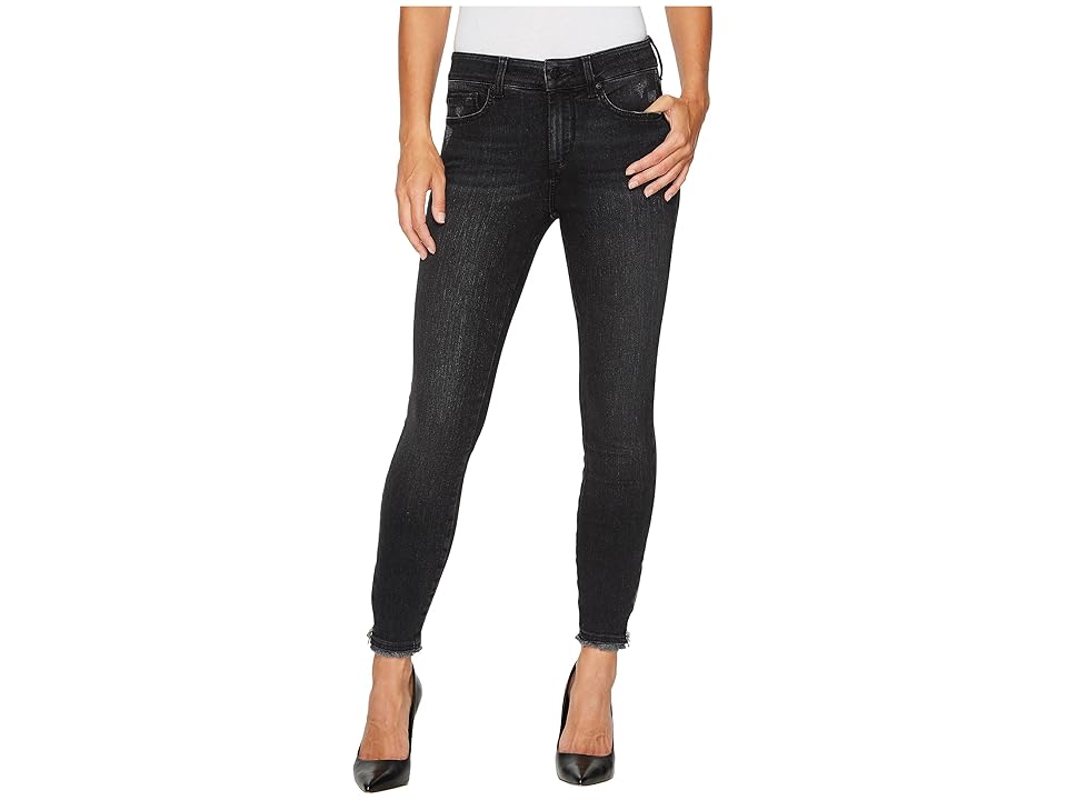 

NYDJ Ami Skinny Ankle w/ Zipper in Campaign (Campaign) Women's Jeans, Black