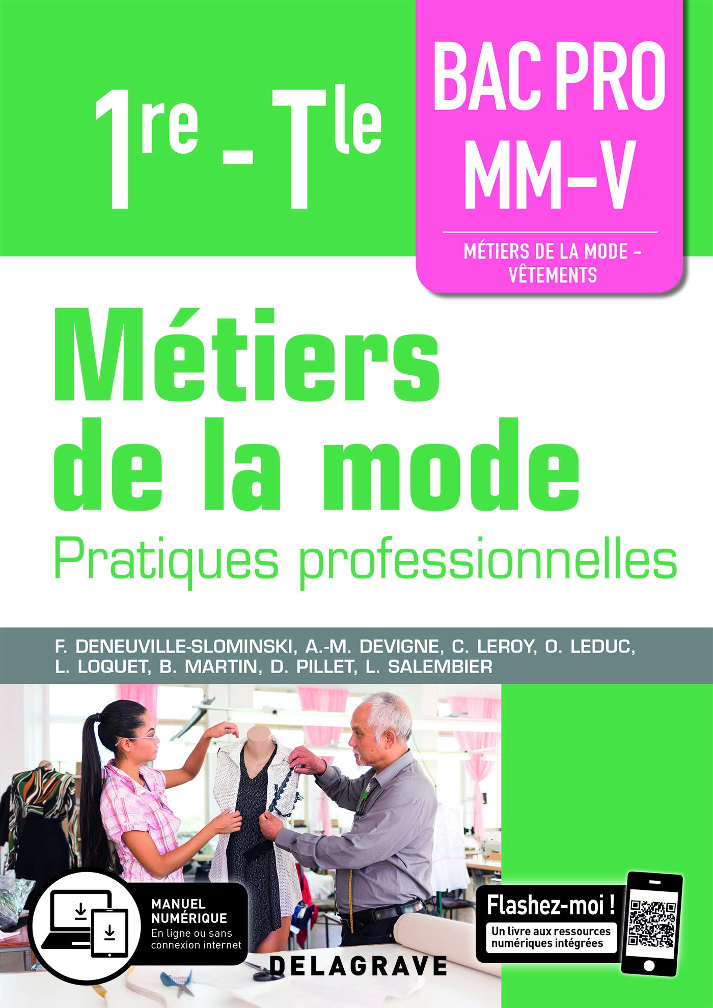Delagrave Métiers de la mode 1re, Tle Bac Pro MM-V (2019) -: Pratiques professionnelles