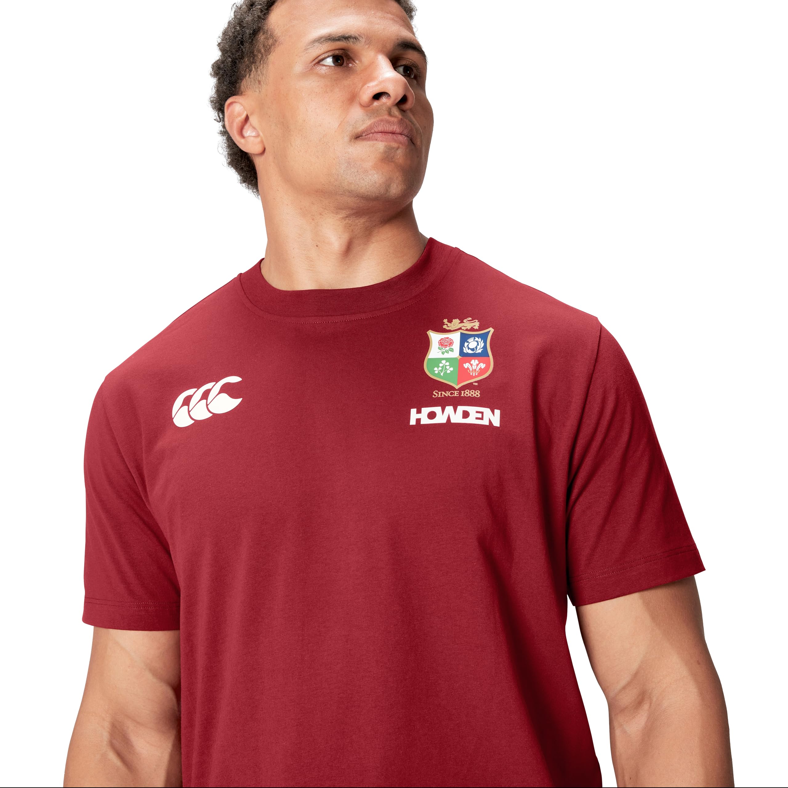 Canterbury Leones Británicos E Irlandeses de Algodón Camisa Hombre (Pack de 1)
