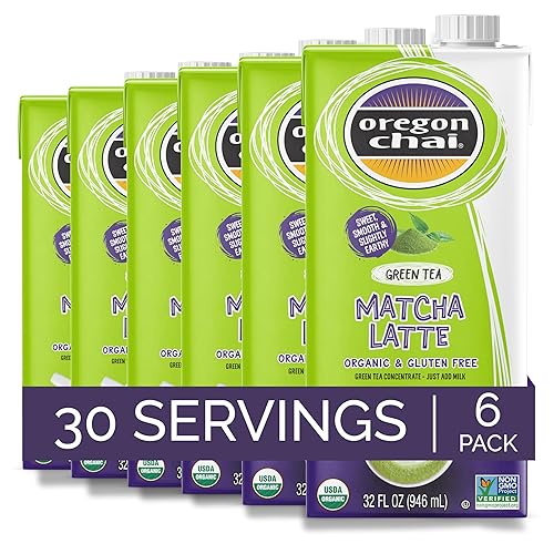 Miniatura 23 de Oregon Chai Concentrado de té Matcha, 32 onzas líquidas (paquete de 1)