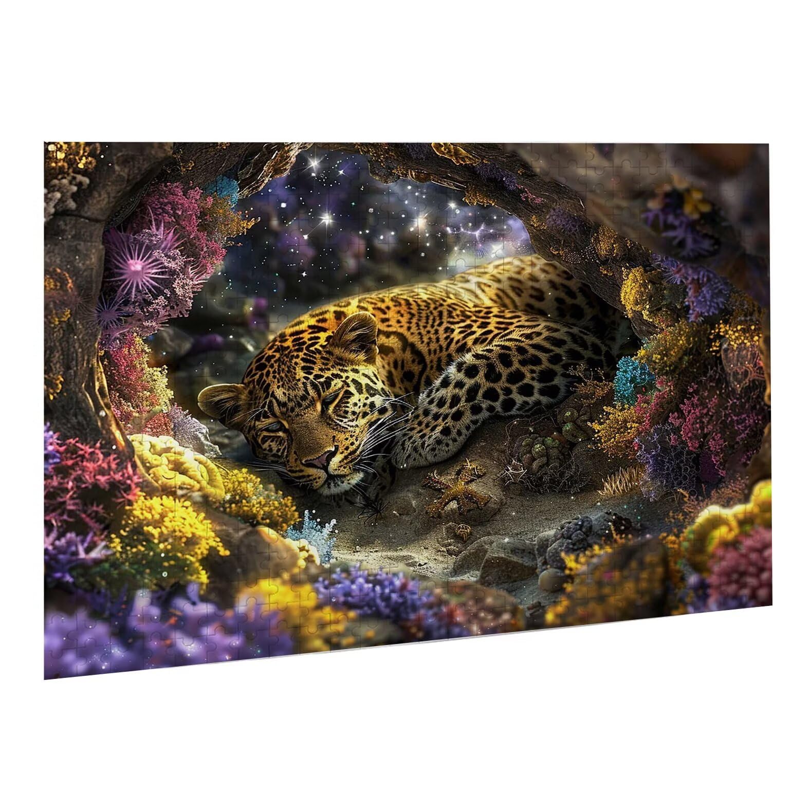 Jigsaw Puzzle, 4000 Pezzi Puzzle Classici, Tigre Puzzle Rilassamento Intelligence, Mpossibile Difficile Puzzles impegnativo per adulti Puzzles per Gioco Familiare, Regalo per Amore Amico Foresta K0F48