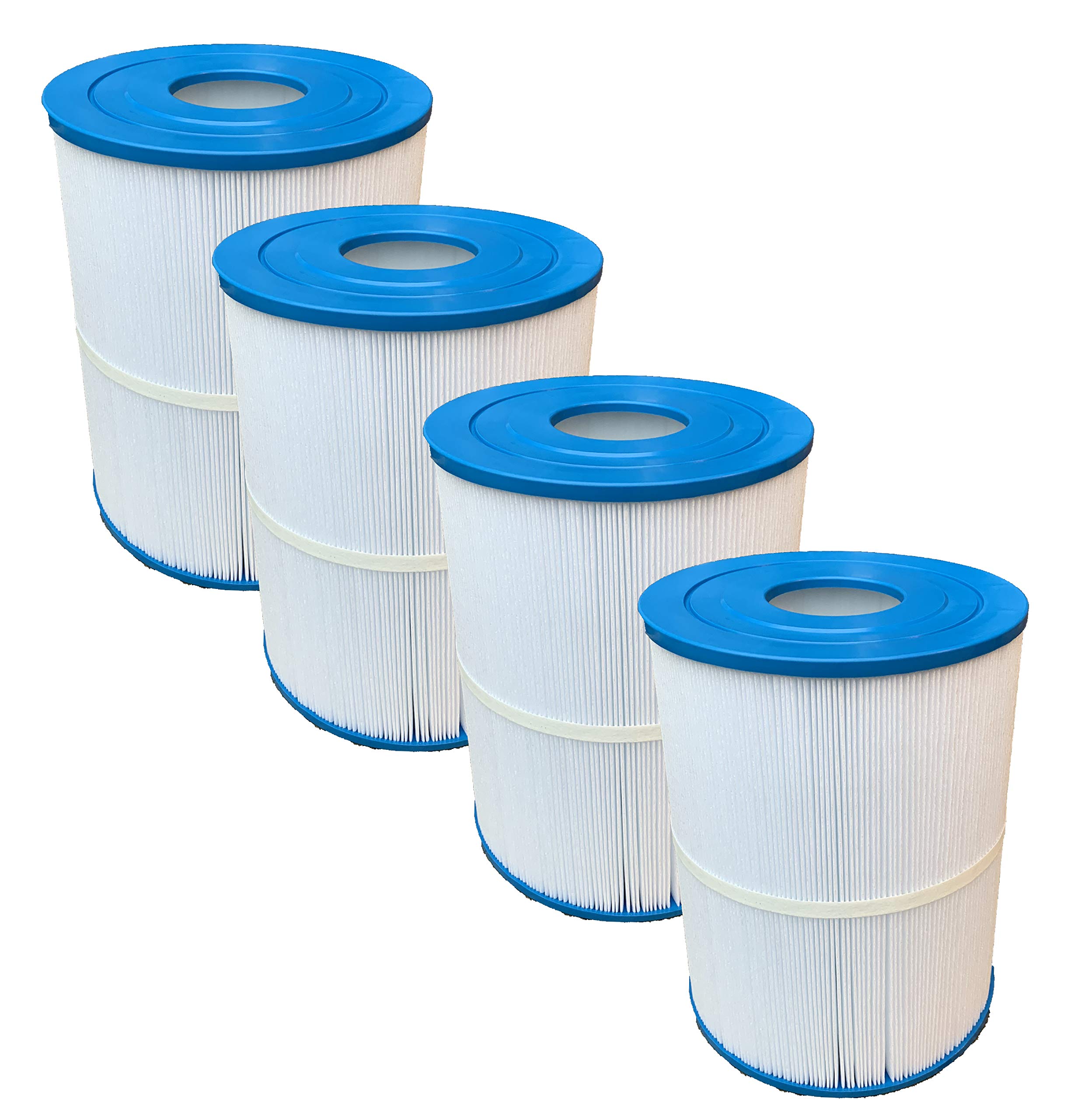 Happy HHTWK65H Hot Tub Filter Fits Pleatco PWK65 C-8465 FC 3960 80651 71827 Hot Spring Spa Caldera Relay Rhythm Tempo HotSpot (4 Pack)