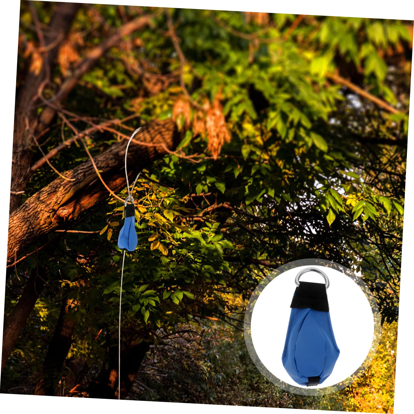 NAMOARLY Professional Rock Climbing Chalk Bag Compact Throwing Ropes Storage Outdoor Gear Durable Nylon