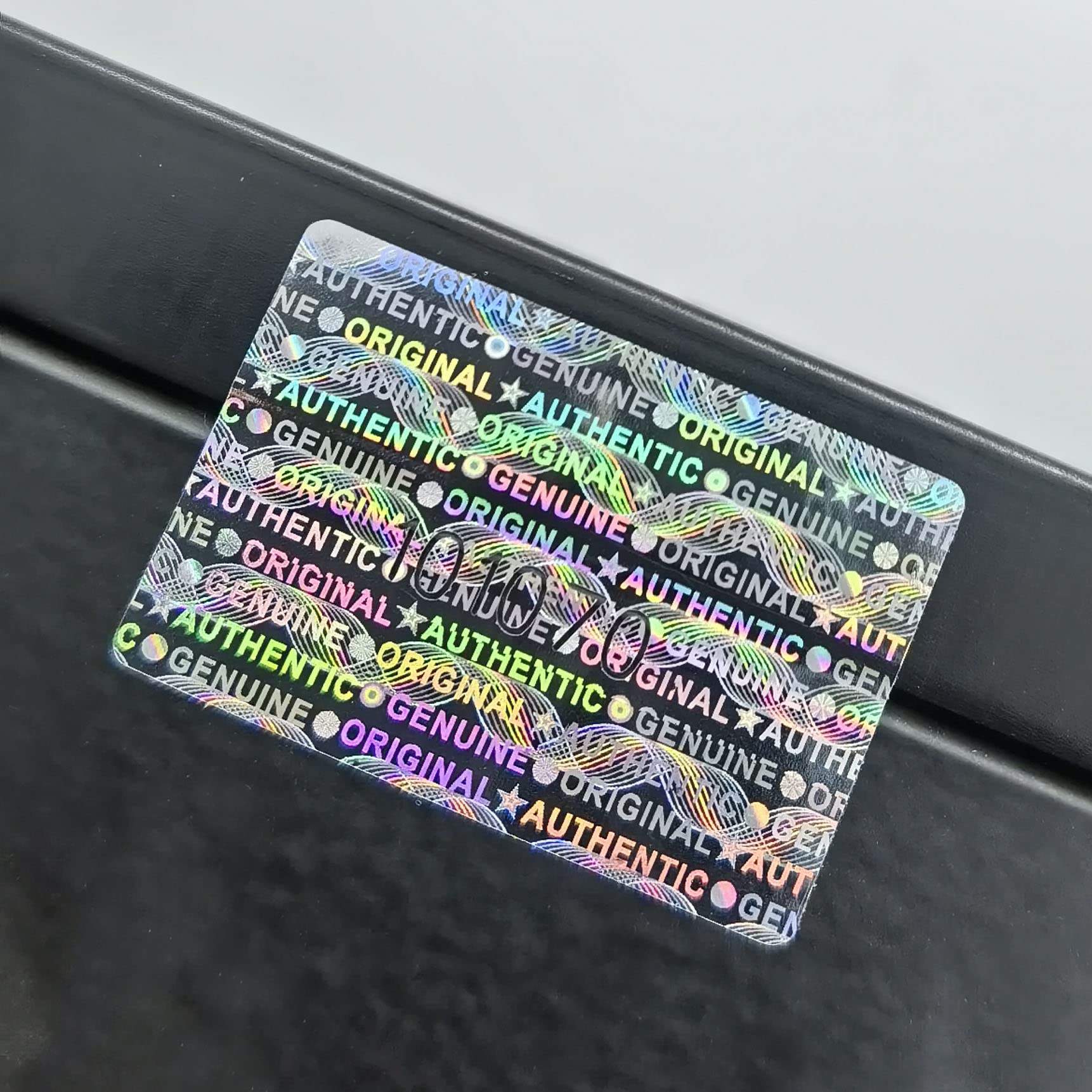 1.18X0.79 inch Silver High Security Tamper Evident Seal Warranty Void