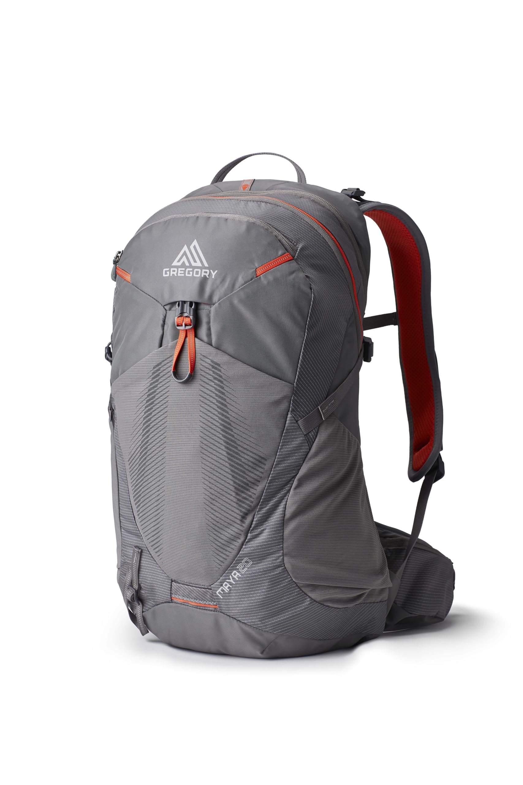 Gregory Biosync - Maya 20 - Women’s Hiking Backpack, 49 cm, 20 L, 0.86 KG, Daypack with Adjustable Torso, Breathable Backpanel, Hydration Compatible, Grey (Sunset Grey)